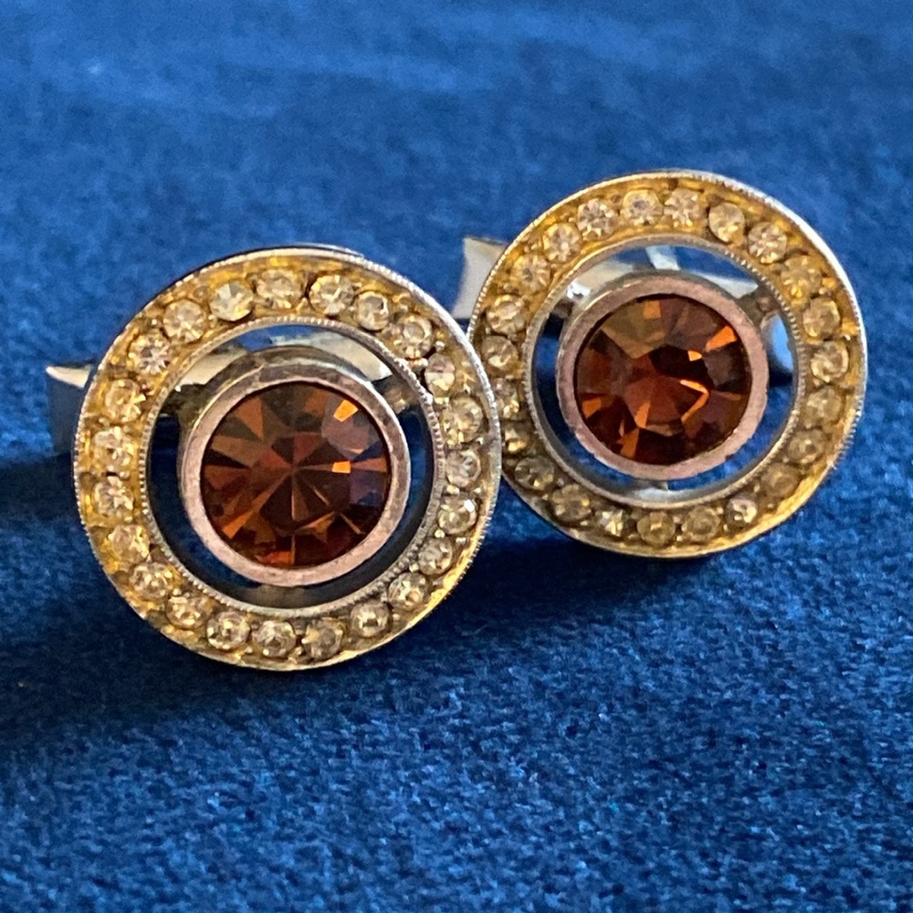 SWANK Silver Cufflinks